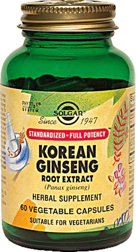 Comprar Solgar Korean Ginseng Root Extract -- 60 Vegetable Capsules