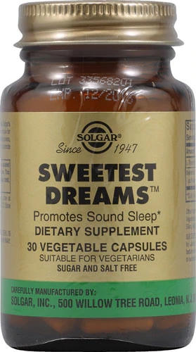 Solgar Sweetest Dreams™ -- 30 Vegetable Capsules
