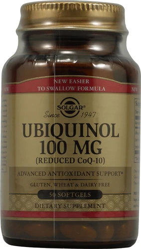 Comprar Solgar Ubiquinol -- 100 mg - 50 Softgels
