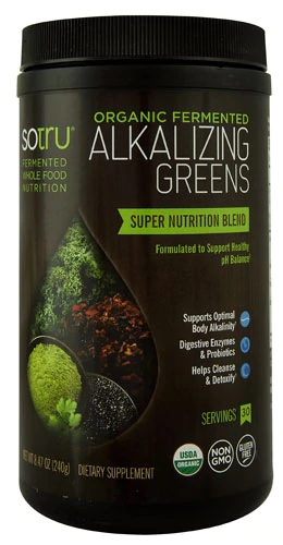 Comprar SoTru Organic Fermented Alkalizing Greens -- 30 Servings