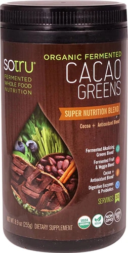 Comprar SoTru Organic Fermented CacaoGreens -- 30 Servings