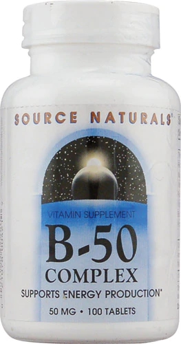 Comprar Source Naturals B-50 Complex -- 50 mg - 100 Tablets