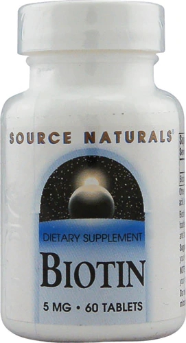 Comprar Source Naturals Biotin -- 5000 mcg - 60 Tablets