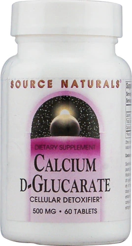 Comprar Source Naturals Calcium D-Glucarate -- 500 mg - 60 Tablets