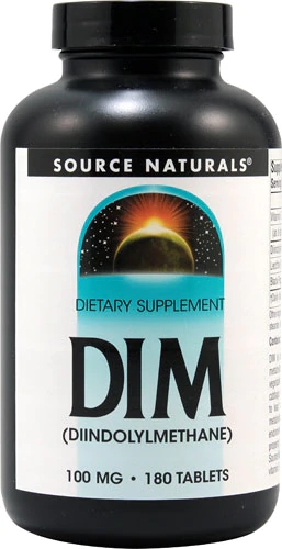 Comprar Source Naturals DIM Diindolymethane -- 100 mg - 180 Tablets