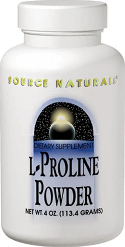 Source Naturals L-Proline Powder -- 4 oz
