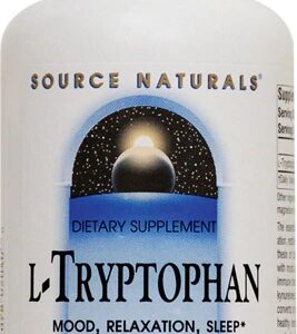 Source Naturals L-Tryptophan -- 500 mg - 90 Capsules