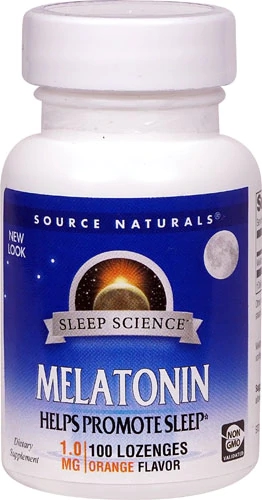 Comprar Source Naturals Melatonin Lozenges Orange -- 1 mg - 100 Lozenges