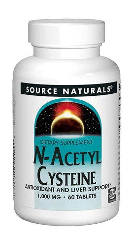 Comprar Source Naturals N-Acetyl Cysteine -- 1000 mg - 60 Tablets