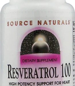 Source Naturals Resveratrol 100™ -- 100 mg - 60 Capsules