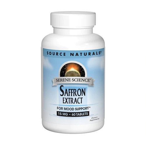 Source Naturals Serene Science® Saffron Extract -- 60 Tablets