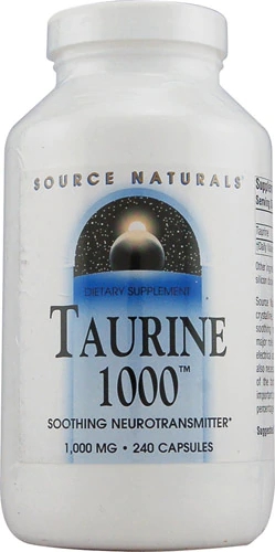 Comprar Source Naturals Taurine 1000™ -- 1000 mg - 240 Capsules