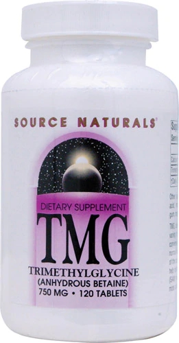 Comprar Source Naturals TMG Trimethylglycine Anhydrous Betaine -- 750 mg - 120 Tablets