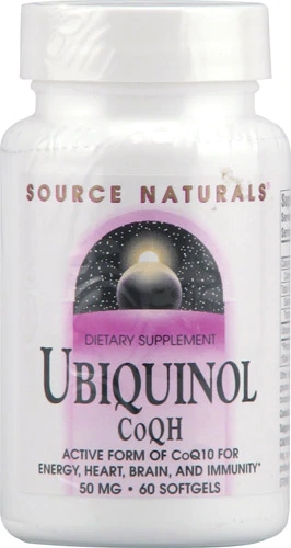 Comprar Source Naturals Ubiquinol CoQH -- 50 mg - 60 Softgels