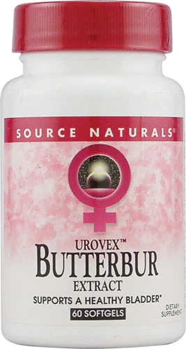Comprar Source Naturals Urovex™ Butterbur Extract -- 50 mg - 60 Softgels