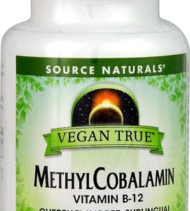 Source Naturals Vegan True™ MethylCobalamin -- 1 mg - 60 Tablets