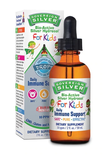 Comprar Sovereign Silver Bio-Active Silver Hydrosol™ For Kids Daily Immune Support -- 10 ppm - 2 fl oz