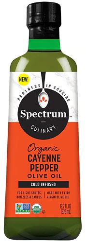 Comprar Spectrum Culinary Organic Olive Oil Cold Infused Cayenne Pepper -- 12.7 fl oz