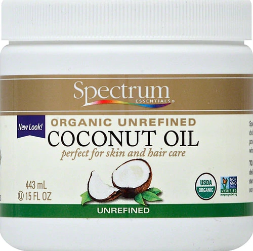Comprar Spectrum Essentials Organic Unrefined Coconut Oil -- 15 fl oz
