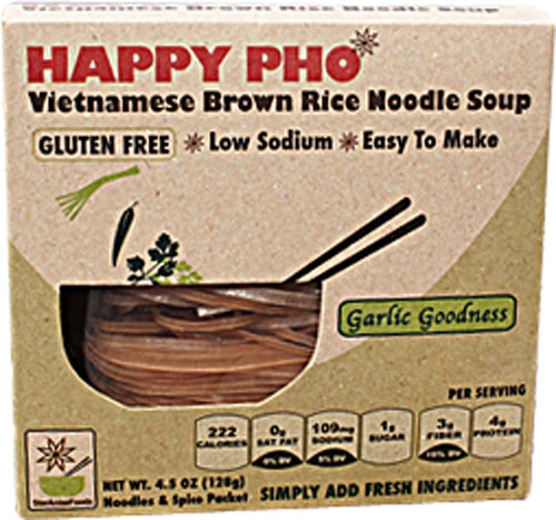 Comprar Star Anise Foods Happy Pho Vietnamese Brown Rice Noodle Soup Garlic Goodness -- 4.5 oz