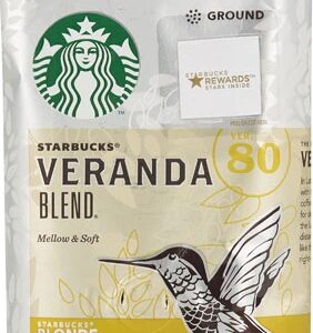 Starbucks Ground Coffee Blonde Roast Veranda Blend -- 12 oz