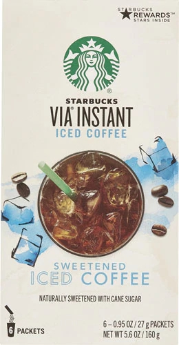 Comprar Starbucks VIA® Instant Iced Coffee -- 6 Packets