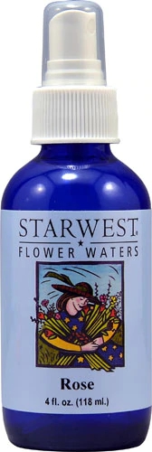 Starwest Botanicals Flower Waters Rose -- 4 fl oz