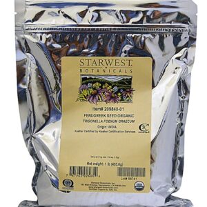 Comprar Starwest Botanicals Organic Fenugreek Seed Whole -- 1 lb