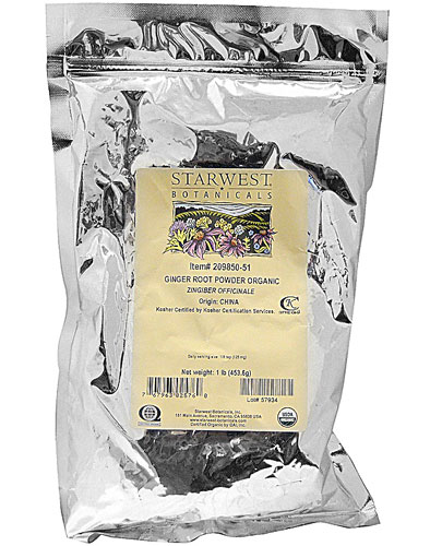 Comprar Starwest Botanicals Organic Ginger Root Powder -- 1 lb