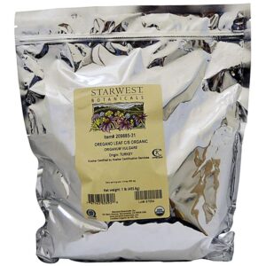 Starwest Botanicals Organic Oregano Leaf Cut and Sifted -- 1 lb