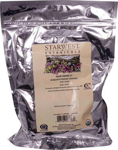 Comprar Starwest Botanicals Organic Rosehips Powder -- 1 lb