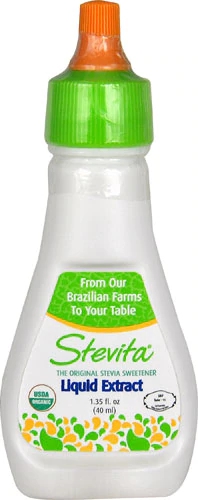 Stevita Organic Stevia Drops Clear Liquid -- 1.35 fl oz