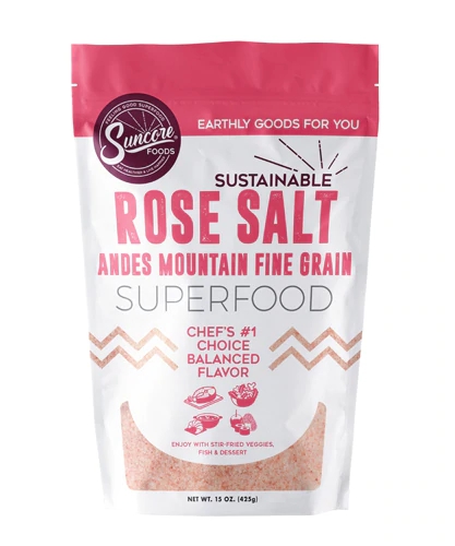 Comprar Suncore Foods Rose Salt Fine Grain -- 15 oz
