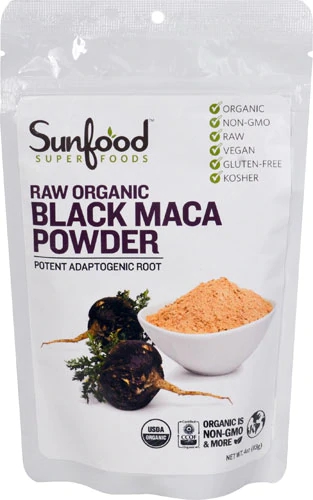 SunFood Maca Powder Black -- 4 oz