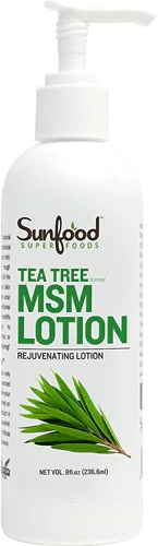 Comprar SunFood MSM Lotion Tea Tree -- 8 fl oz