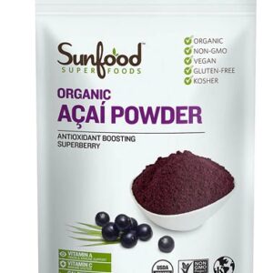 SunFood Organic Acai Powder -- 4 oz