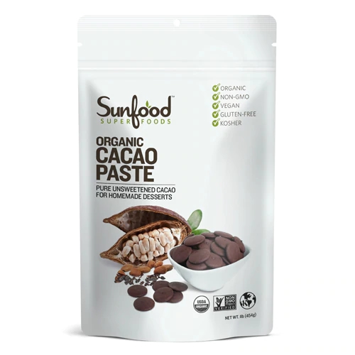 Comprar SunFood Organic Cacao Paste -- 1 lb