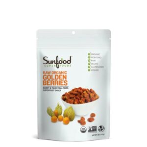 SunFood Raw Organic Golden Berries -- 8 oz