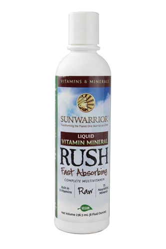 Sunwarrior Liquid Vitamin Mineral Rush -- 8 fl oz