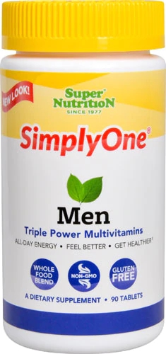 Comprar Super Nutrition Simply One Men -- 90 Tablets