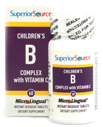 Superior Source Children's B Complex with Vitamin C -- 60 Instant Dissolve Tablets