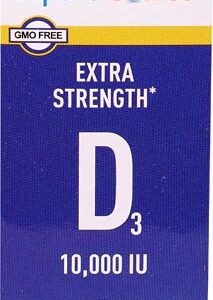 Superior Source Extra Strength Vitamin D3 -- 10000 IU - 100 MicroLingual Tablets
