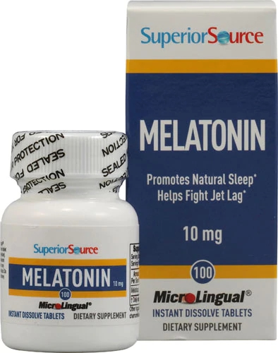 Comprar Superior Source Melatonin -- 10 mg - 100 Instant Dissolve Tablets