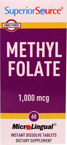 Comprar Superior Source Methylfolate -- 1000 mcg - 60 MicroLingual Tablets