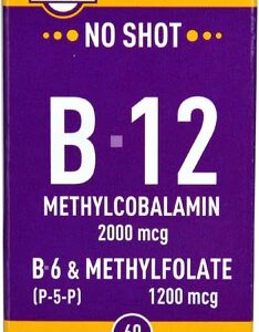 Superior Source No Shot B-12 B-6 & Methylfolate -- 60 MicroLingual Tablets