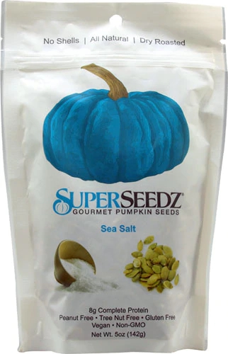 Comprar SuperSeedz Gourmet Pumpkin Seeds Sea Salt -- 5 oz