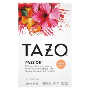Tazo Herbal Tea Passion -- 20 Tea Bags