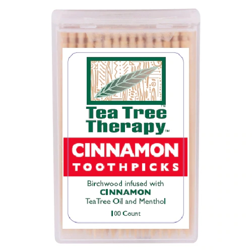 Comprar Tea Tree Therapy Toothpicks Cinnamon -- 100 Toothpicks