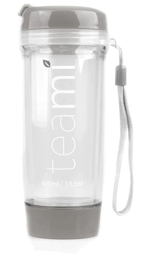 Comprar Teami Double Layered Tea Tumbler Grey -- 13.5 oz