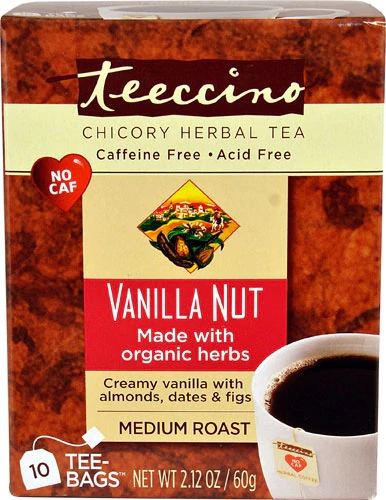 Comprar Teeccino Chicory Herbal Tea Vanilla Nut -- 10 Tea Bags